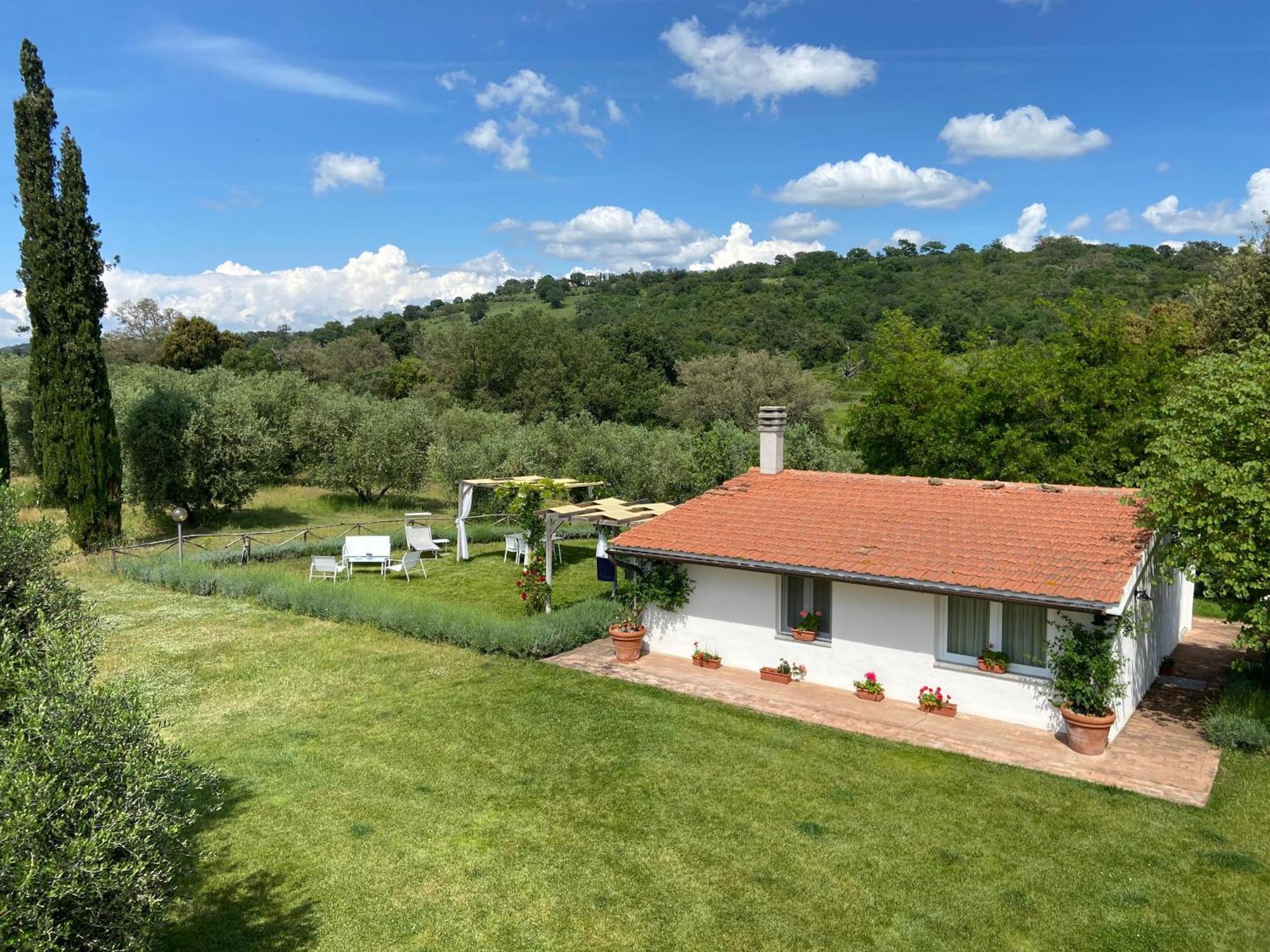 Tenuta Le Mandorlaie, Agriturismo In Скансано Екстериор снимка