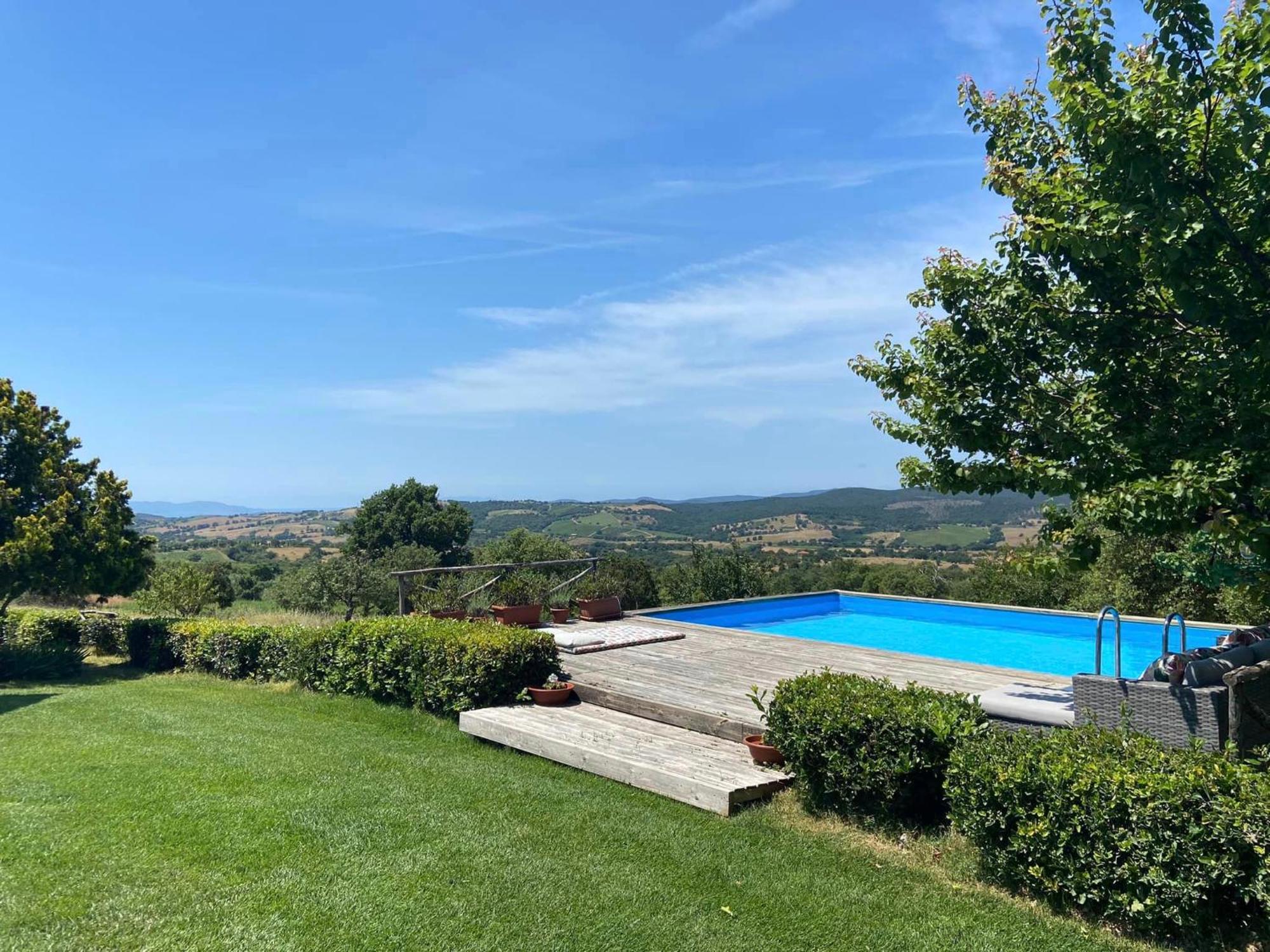 Tenuta Le Mandorlaie, Agriturismo In Скансано Екстериор снимка